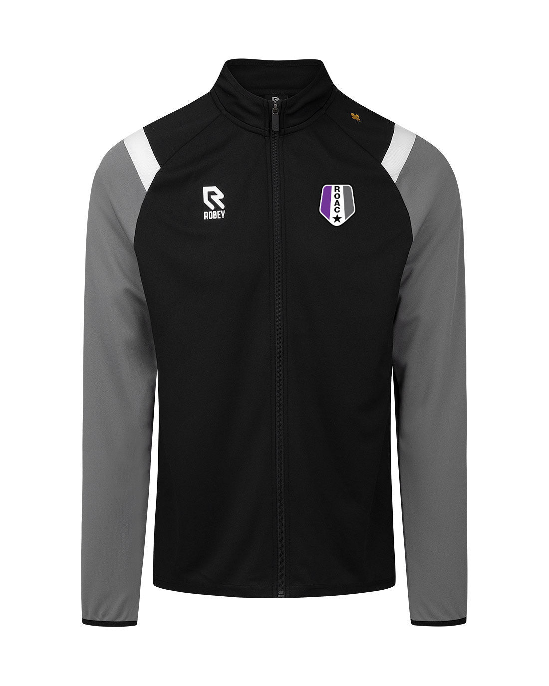 ROAC Fullzip Trainingsjack - Zwart